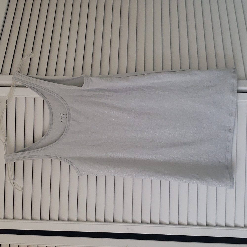 ✨️Unique L Silver Sparkle Tank